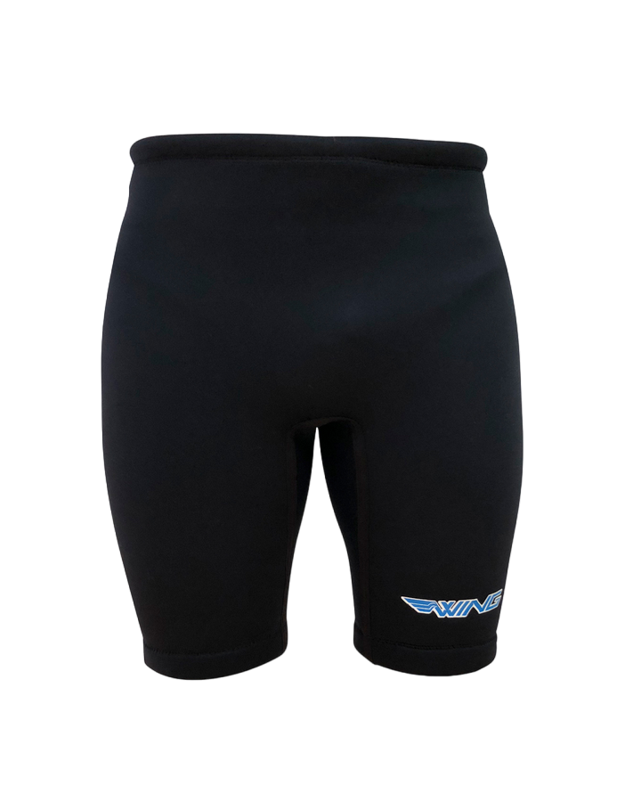 Wing Barefoot Shorts - Black - 2023 | Barefoot Shorts | Trojan Wake Ski ...