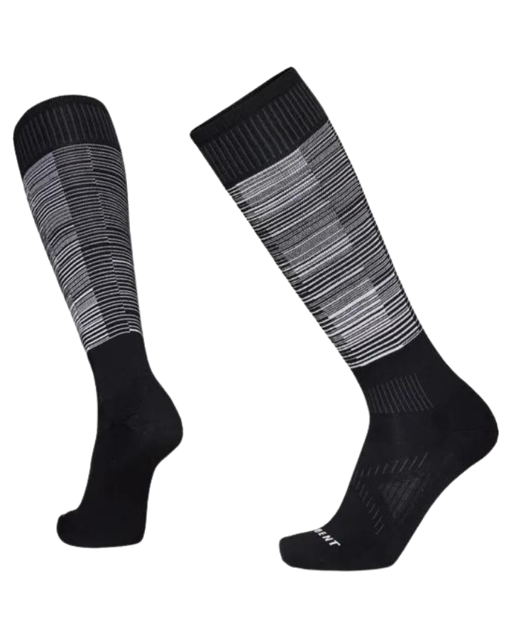 Le Bent Glacier Targeted Cushion Snow Sock - Black Socks - Trojan Wake Ski Snow