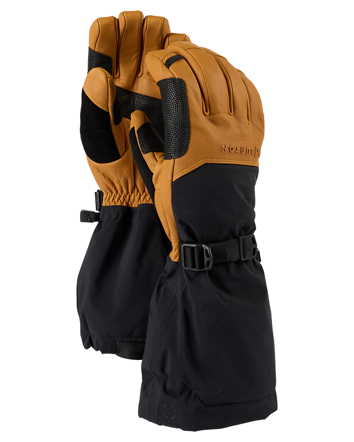 Burton [ak]® Expedition Gore-Tex Gloves - Honey/True Black - 2023 Snow Gloves & Mittens - Trojan Wake Ski Snow