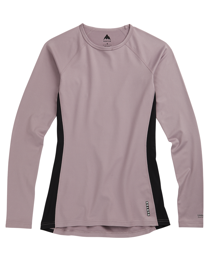 Burton Womens Midweight X Base Layer Crewneck - Elderberry - 2023 Thermals - Trojan Wake Ski Snow